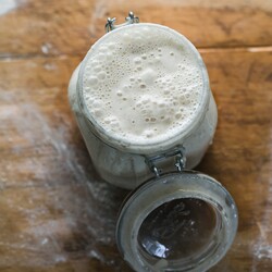 Beginner Sourdough Starter Recipe - The Clever Carrot