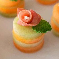 Prosciutto and Melon Appetizers