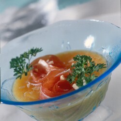 Ricetta Zuppa di melone e prosciutto - Donnamoderna