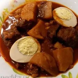 Чолнт (хамин) в мультиварке