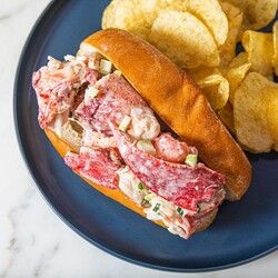 Classic Mayo-Dressed New England Lobster Rolls Recipe
