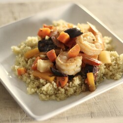One-Pot Moroccan Shrimp Tagine
