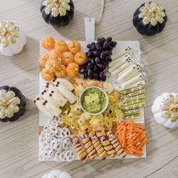 Healthy Halloween Board for the Kids - Fashionable Hostess
