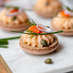 Smoked Salmon Macarons