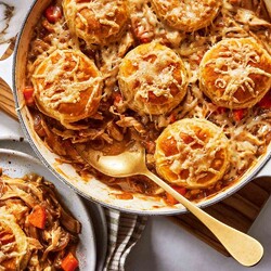 French Onion Chicken Pot Pie