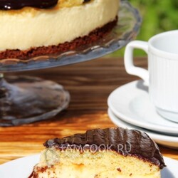 Торт «Птичье молоко» с манкой