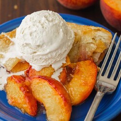 Easy Peach Galette Recipe