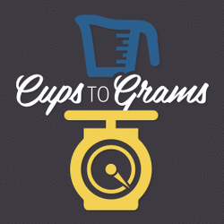 Cups to Grams converter