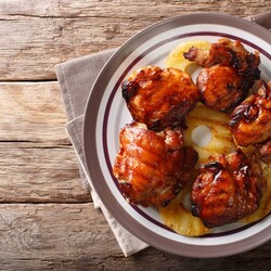 Recipe: Sous Vide Hawaiian Chicken Thighs - Sous Vide Guy