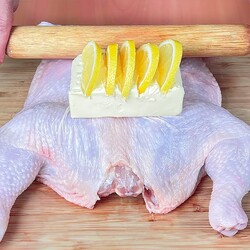 Lemon butter baked chicken