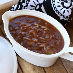 BEST Onion Gravy