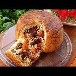 Shah pilaf recipe - Azerbaijani cuisine