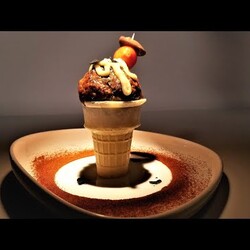 "Пломбир" из баранины. Рецепт Димы Кулинахера. Lamb Cone. English Subtitles.