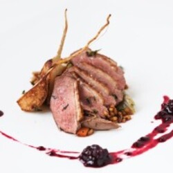Duck Breast with Blackberry Jam - SousVide