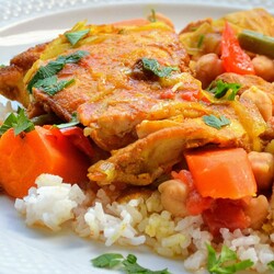 Slow Cooker Mediterranean Chicken and Vegetables