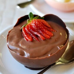 Homemade Chocolate Dessert Cups