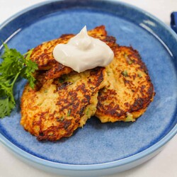 Spaghetti Squash Latkes