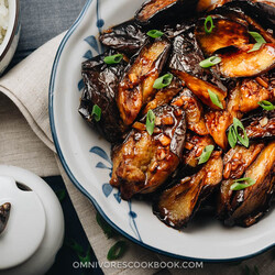 Chinese Eggplant with Garlic Sauce
