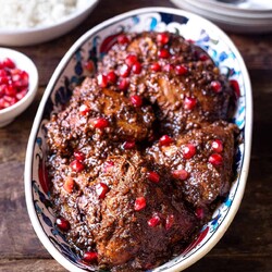 Fesenjan (Persian Pomegranate & Walnut Stew) | The Mediterranean Dish