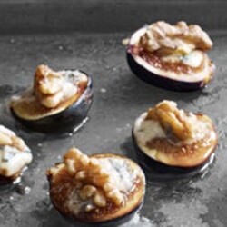 Figs with Walnuts and Gorgonzola