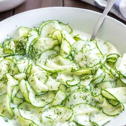 German Cucumber Salad Recipe