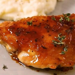 Garlic-Brown Sugar Chicken Thighs