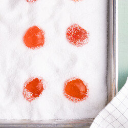 Salt-Cured Egg Yolk in a Greens &amp; Farro Salad — Gelson’s