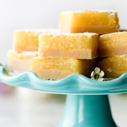 Lemon Bars with Shortbread Crust | Sally's Baking Addiction