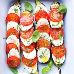 Zucchini with Mozzarella