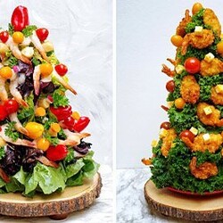 Shrimp Christmas Tree will be the star of the show on your Holiday table!