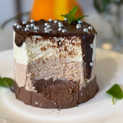 Творожная пасха "Три шоколада" без выпечки Классический рецепт