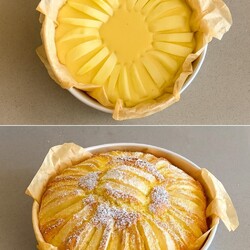 Итальянский яблочный пирог