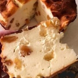 Творожная запеканка простая