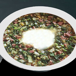 Окрошка на настое чайного гриба