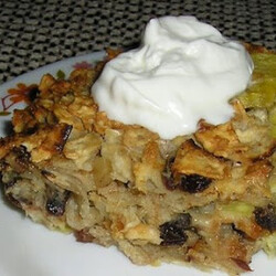 Cooking with Yiddishe mama: Mango Matzo Kugel