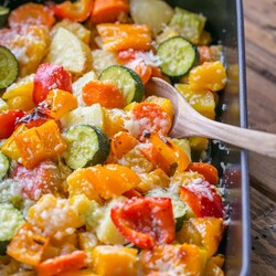 Roasted Vegetables Recipe - Great Holiday Side Dish!