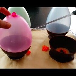 How To Make Chocolate Balloon Bowls...