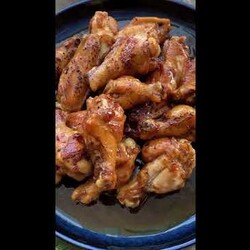 Куриные крылья на сковородке #Shorts