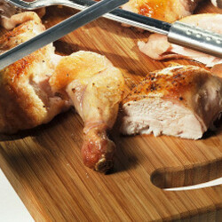 Запеченная курица с овощами. Видеорецепт