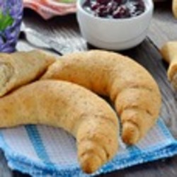 Рогалики с отрубями