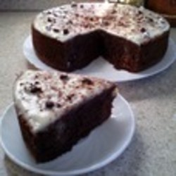 Сочный шоколадный бисквит с бананами