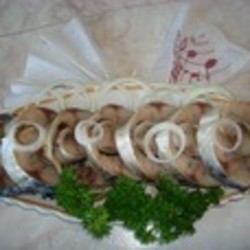 Рыба в снегу