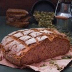 Хлеб домашний с разными семенами