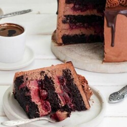 Торт вишня в шоколаде