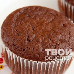 Шоколадные кексы на йогурте