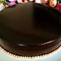 Шоколадная глазурь для торта