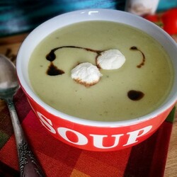 Творожный крем-суп