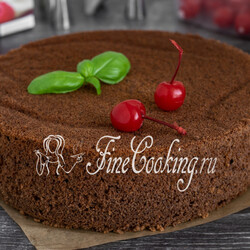 Генуэзский шоколадный бисквит