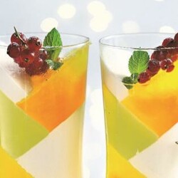 Йогуртово-цитрусовое желе, пошаговый рецепт с фото