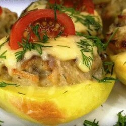 Жульен в картофеле — просто беспроигрышный вариант!